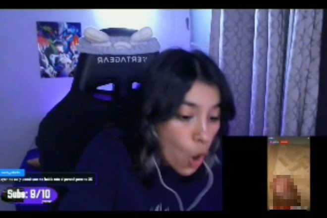 Twitchの女性ストリーマー、フェイク動画に釣られて"チンコ"（射精あり）を生中継してしまうw「ハリネーター」