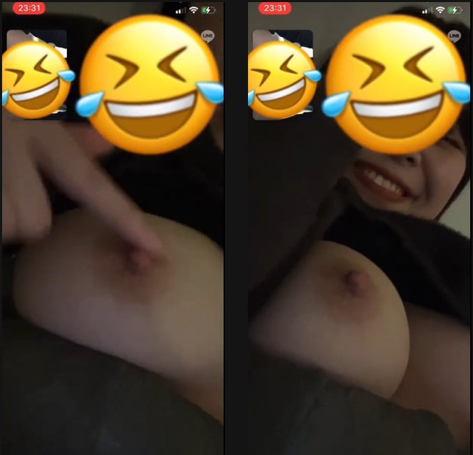 ラインのビデオ通話で女子大生さんが乳首を拝ませてくれた...見せ合い動画がエロすぎたんでちょっと紹介しちゃいます。