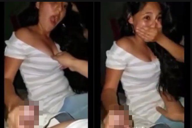 ガチ動画/ 従弟の女の子に手コキでヌイてもらった(*´Д`) 人生最高の瞬間を迎える男w