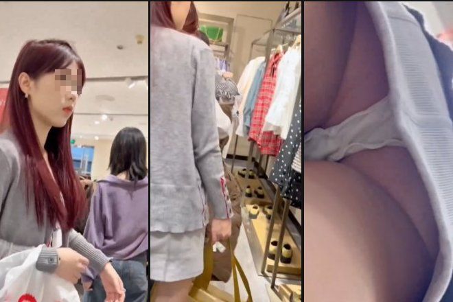 店内コソ撮り男「ユ〇クロで可愛い子のパンツ撮れたどw」パシャッ!! （動画あり）