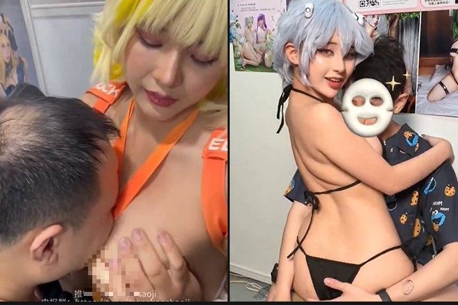 コミケのアイドルさん、客におっぱいパフパフ大サービスさせちゃうwww