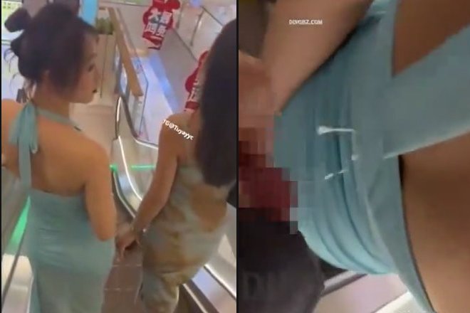 クズ男「エスカレーターで女の背中に精子ぶっかけたwww」中国人ガチで汚い（動画あり）