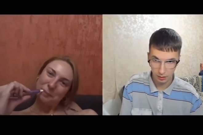 年上お姉さんとビデオ通話中、我慢出来ずにシコったオタクwww 動画あり