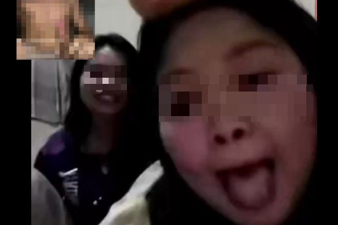 雑談アプリでち〇ちん見せられてる女ブスさん, これで対抗しちゃう..これはヤバいwwww※動画あり