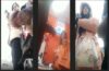 街中でちんこをブルンブルン露出！女性たちの反応を楽しむ変質者の映像 その３